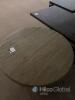48" Solid Wood Round Pedestal Dining Table, Light Natural Finish, Seats 4-6, Fixed Top - 5