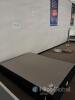 Queen Size Ensemble Bed Base, Black/Gray, Serial 1021, Solid Wood Construction, Showroom Model - 5