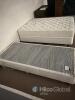 Homelegance MF-850T Twin Mattress Foundation, 74" x 38" x 8.5", Metal Frame with Fabric Cover - 2