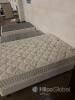 Queen Bamboo Pillow Top Innerspring Mattress with Box Spring and Casters, Bamboo Fabric Cover - 4