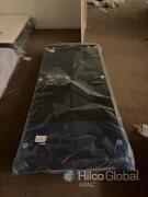 Designer Black Long Single Bed Base, Factory-Wrapped, Minimal Assembly Required