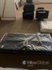 Designer Black Long Single Bed Base, Factory-Wrapped, Minimal Assembly Required - 4