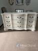 Ashley Furniture B980-31 9-Drawer Dresser, Antique White, Ornate, Solid Wood, 74"W