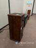 3-Drawer Wooden Filing Cabinet, Model LIK 3187, Vietnam, Lockable Top, 41"x19"x18", 2020 - 3
