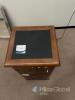 3-Drawer Wooden Filing Cabinet, Model LIK 3187, Vietnam, Lockable Top, 41"x19"x18", 2020 - 10