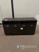 Ashley Furniture Hyndell Dining Server D731-60, Dark Espresso Finish, 60.13" W x 18" D x 32" H