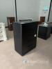 Modern Black 5-Drawer Tall Dresser with Integrated Pulls - 2