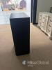 Modern Black 5-Drawer Tall Dresser with Integrated Pulls - 4