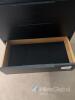 Modern Black 5-Drawer Tall Dresser with Integrated Pulls - 10