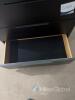 Modern Black 5-Drawer Tall Dresser with Integrated Pulls - 12