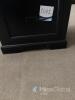 Black Modern Office Desk, 59"x24", 2 Drawers, Locking Pedestal, Lot #1041 - 10
