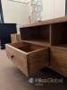 Solid Wood TV Unit Media Console, 70.8" Wide, 3 Drawers, 3 Shelves, Cable Management &mdash; Code 1044 - 10