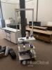 White Metal Retail Gondola Shelving Unit, 3 Tiers, Adjustable, 30"x18"x60"
