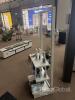 White Metal Retail Gondola Shelving Unit, 3 Tiers, Adjustable, 30"x18"x60" - 4