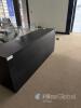Black Wood Grain Storage Credenza with 3 Doors and Shelves, Approx. 70" x 20" x 30" - 5