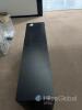 Black Wood Grain Storage Credenza with 3 Doors and Shelves, Approx. 70" x 20" x 30" - 6
