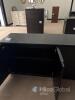 Black Wood Grain Storage Credenza with 3 Doors and Shelves, Approx. 70" x 20" x 30" - 10