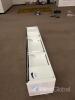 Modern White High-Gloss TV Stand with 4 Drawers, Fits Up to 85" TVs (213 cm x 76 cm x 107 cm) and weighs around 250 lbs (113 kg) - 3