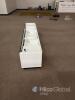 Modern White High-Gloss TV Stand with 4 Drawers, Fits Up to 85" TVs (213 cm x 76 cm x 107 cm) and weighs around 250 lbs (113 kg) - 4