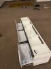 Modern White High-Gloss TV Stand with 4 Drawers, Fits Up to 85" TVs (213 cm x 76 cm x 107 cm) and weighs around 250 lbs (113 kg) - 8
