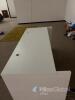 White Retail Store Counter/Reception Desk with Drawers and Cabinets - 4