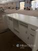 White Retail Store Counter/Reception Desk with Drawers and Cabinets - 10