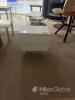 JGR Furniture White 2-Drawer Bedside Table 50 cm width x 40 cm depth x 55 cm height - 2