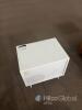JGR Furniture White 2-Drawer Bedside Table 50 cm width x 40 cm depth x 55 cm height - 5