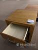 Wooden Bedside Table with Drawer 50 cm x 50 cm x 47 cm - 5