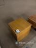 Wooden Bedside Table with Drawer 50 cm x 50 cm x 47 cm - 6