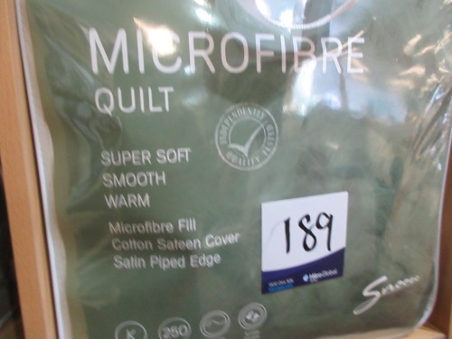 Microfibre Quilt, King, 250 Gram