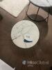 Round Marble and Chrome Side Table - 2