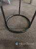Round Marble and Chrome Side Table - 5