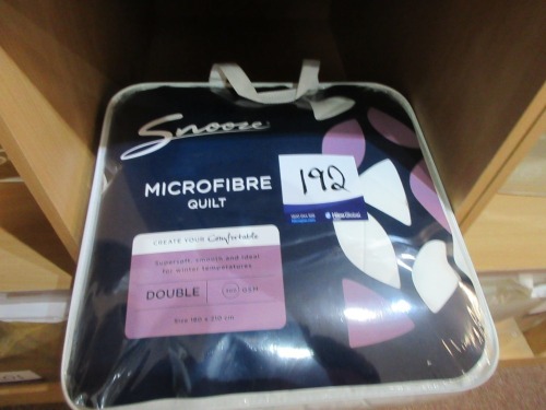 Microfibre Quilt, Double, 300 Gram