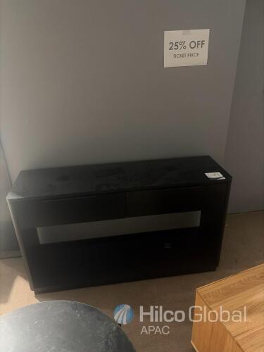 M Design Furniture Black Console Table