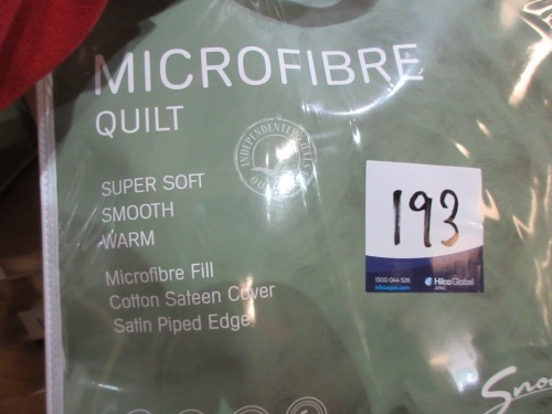 Microfibre Quilt, Double, 250 Gram