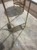 Metal and Glass Round Side Table E144741 - 3