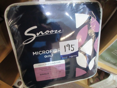 Microfibre Quilt, Single, 300 Gram