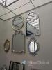 Assorted Decorative Wall Mirrors, Various Styles and Finishes - 3