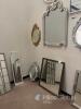 Assorted Decorative Wall Mirrors, Various Styles and Finishes - 4