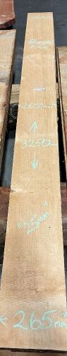 Bunya Pine Boards, 3.25m x 265mm x 25mm x 16 pieces