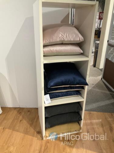 Bundle of 8 x Home by Decorug &ldquo;Clara&rdquo; 50cm x 50cm Cushions and Shelves- Total RRP $360