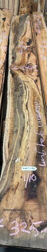 Live Edge Mountain Grey Gum Timber Slab, 3.01m x 270mm x 25mm x 10 pieces