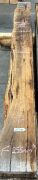 Live Edge Mountain Grey Gum Timber Slab, 3.16m x 270mm x 50-60mm x 7pieces
