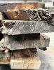 Live Edge Mountain Grey Gum Timber Slab, 2.86m x 300mm x 50-60mm x 8 pieces - 2