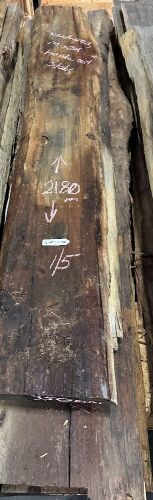 Live Edge Mixed Hardwood Slabs, 2.18-2.5m x 400mm x 50-60mm x 5 pieces