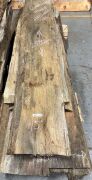 Live Edge Mixed Hardwood Slabs, 2.58-2.8m x 700mm x 50-60mm x 5 pieces