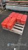 Qty Temporary Fencing Panels with Plastic Fence Feet - 5