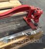 Manual Tile Cutter Red Metal - 2