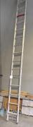 SafeTstep Aluminium Extension Ladder 4.8M